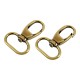 Fermoir Mousqueton Pivotant en Zamak 25 x 39 mm