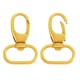 Fermoir Mousqueton Pivotant en Zamak 25 x 39 mm