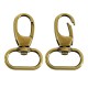 Zamak Swivel Lobster Clasp 25x39mm