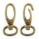 Zamak Swivel Lobster Clasp 18x40mm