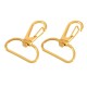 Zamak Swivel Lobster Clasp 29x39mm