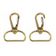 Fermoir Mousqueton Pivotant en Zamak 29 x 39 mm