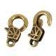 Zamak Lobster Clasp 9x17mm