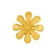 Zamak Earring Flower 14mm