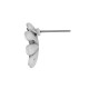 Boucle D'Oreille Fleur en Zamak 14 mm