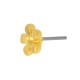 Boucle D'Oreille Fleur en Zamak 6 mm