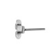Boucle D'Oreille Fleur en Zamak 6 mm