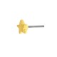 Zamak Earring Star 5mm
