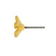 Zamak Earring Flower 8mm
