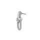 Zamak Earring Oval Chain 10x23mm
