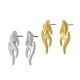 Zamak Earring Tribal 11x26mm