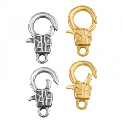 Fermoir Mousqueton en Zamak ~12 x 22 Mm/4.5 mm