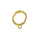 Zamak Earring Round with Loop 11mm