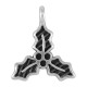 Colgante de Zamak con Muérdago 16 x 15 mm