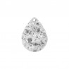 999° Silver Antique Plated/ 5µm