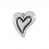 999° Silver Antique Plated/ 5µm