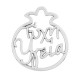 Zamak Pendant Pomegranate Luck Health 60x70mm