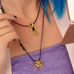 Pendentif en Zamak en Forme D'Étoile 29 mm Ø1 mm