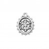 999° Silver Antique Plated/5µm