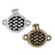 Conector de Zamak con Forma de Granada 12 x 15 mm