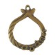 Zamak Pendant Pomegranate “αγάπη” 30x37mm