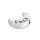 Zamak Bead Half Moon “luck” 11mm Ø1.7mm