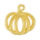 Breloque Citrouille en Zamak 15 x 17 mm