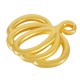 Breloque Citrouille en Zamak 15 x 17 mm