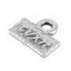 Charm en Zamak « Τύχη - Chance » 10 x 5 mm