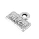 Colgante de Zamak «Πίστη - Fe» 10 x 5 mm