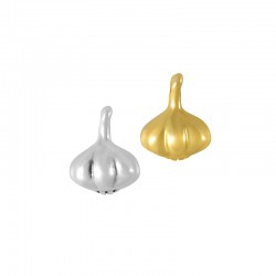 Breloque en Zamak « Ail » 12 x 14 mm