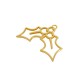 Pendentif en Zamak « Mistletoe » 45 x 29 mm