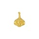 Breloque en Zamak ail 18 x 24 mm Ø 2.2 mm