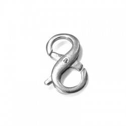 Fermoir Mousqueton en Argent 925 10 x 17 mm