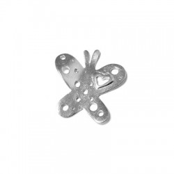 Colgante de Plata 925 Mariposa 25mm