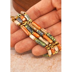 Tubo Quadrato in Ceramica Smaltato 5x9mm (Ø2.1mm)