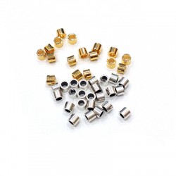 Perles Tubes 2.5x2mm (Ø1,5mm)
