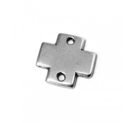 Conector de Metal Zamak Cruz 19mm
