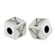 Distanziatore in Zama Cubo con Lettere e Numeri 7x7mm (Ø3mm)