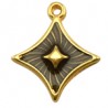 24K Gold Plated/Black Transparent