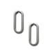 Anello di Catena Ovale Aperto in Argentone CCB 12x30mm