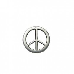 CCB Pendant Peace Sign 25mm
