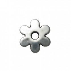 Entrepieza Acrílica Metalizada CCB Flor 30mm