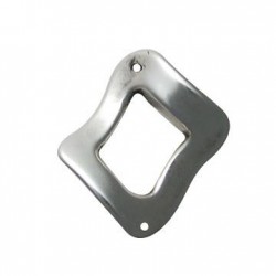Entrepieza Acrílica Metalizada CCB/Conector Rectangular 45x50mm