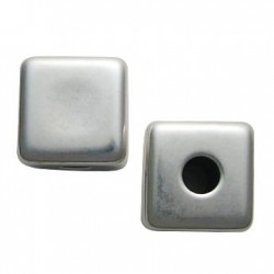 Perle cube CCB 26 mm Ø 8 mm