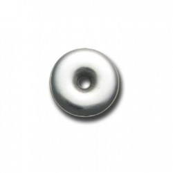 Ακρυλική Επιμεταλλωμένη Χάντρα Ροδέλα 22mm Ø4mm