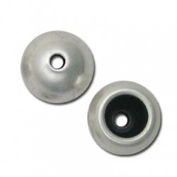 Perlina Terminale Capocorda in Argentone CCB 15x14mm
