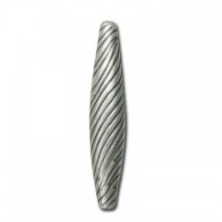 Tubo Scanalato in Argentone CCB 10x55mm