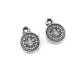 Pendentif en Résine Métallisée (CCB) Monnaie 10mm