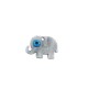 Colgante de Plexiacrílico Elefante con Ojo Esmaltado 21x15mm